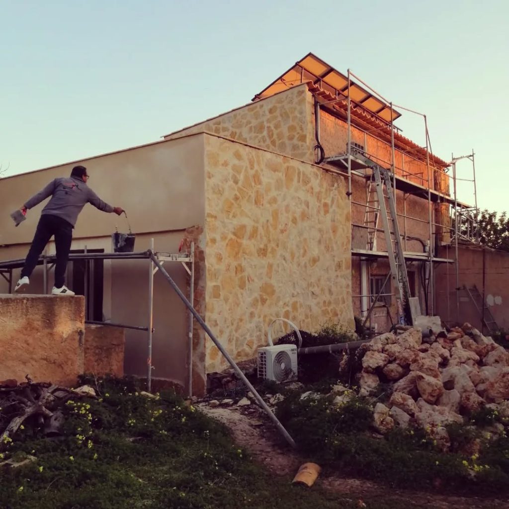 Fotografía de cambio de fachada en Mallorca